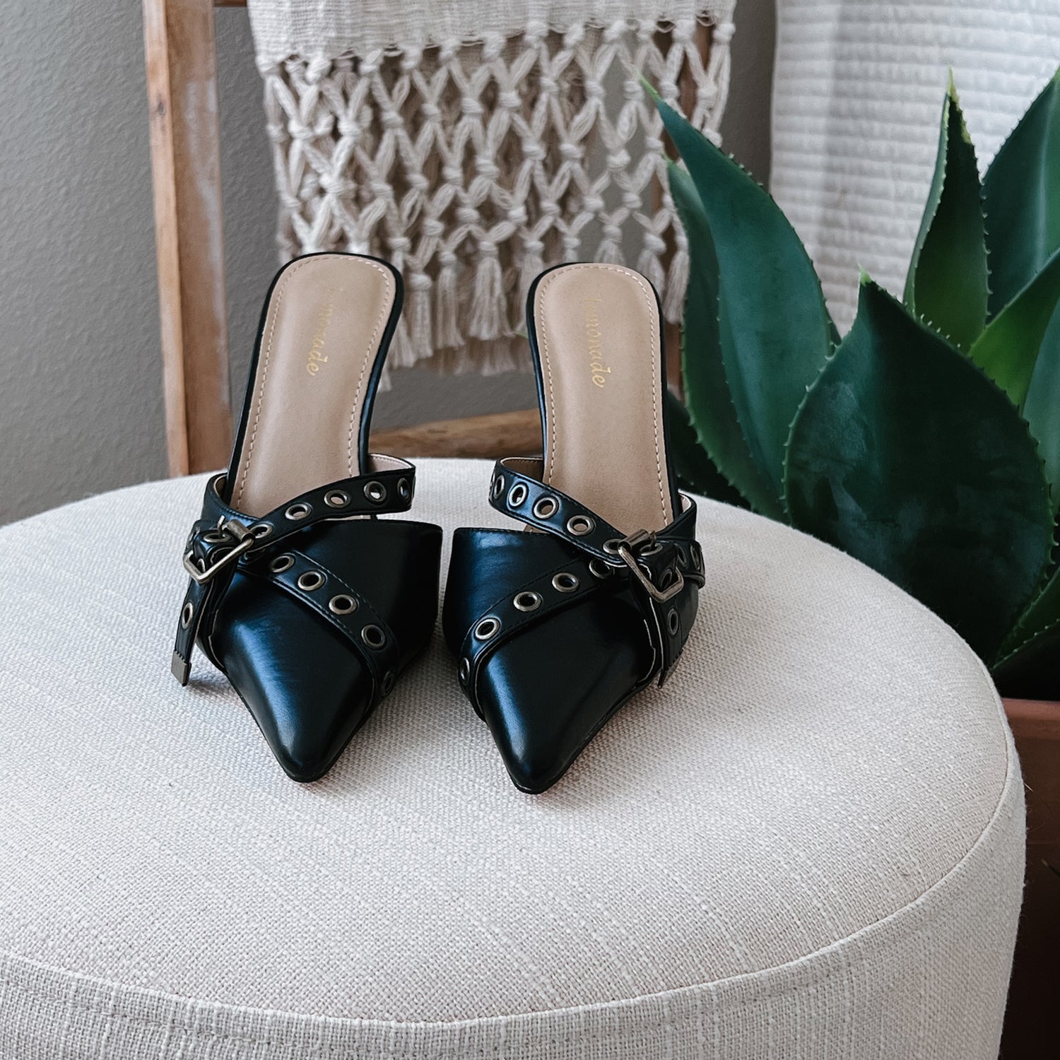 Compelling Heeled Mules