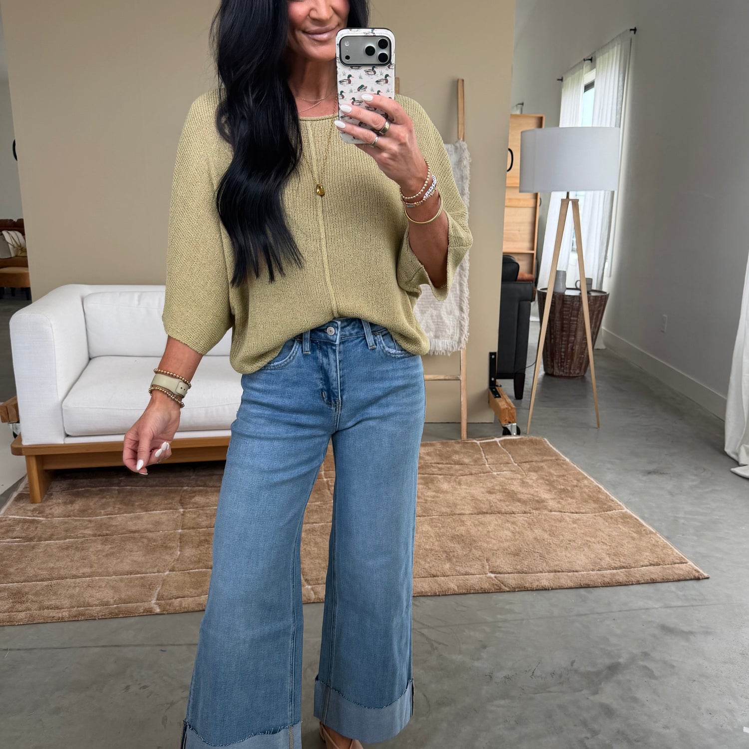 Gracen Lovervet Wide Leg Jean