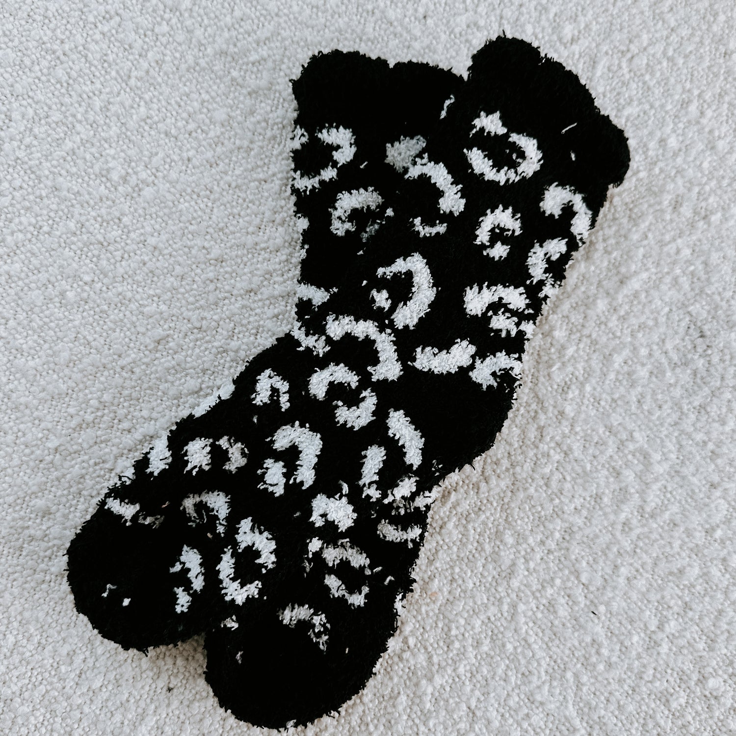 Leopard Luxe Cozy Socks