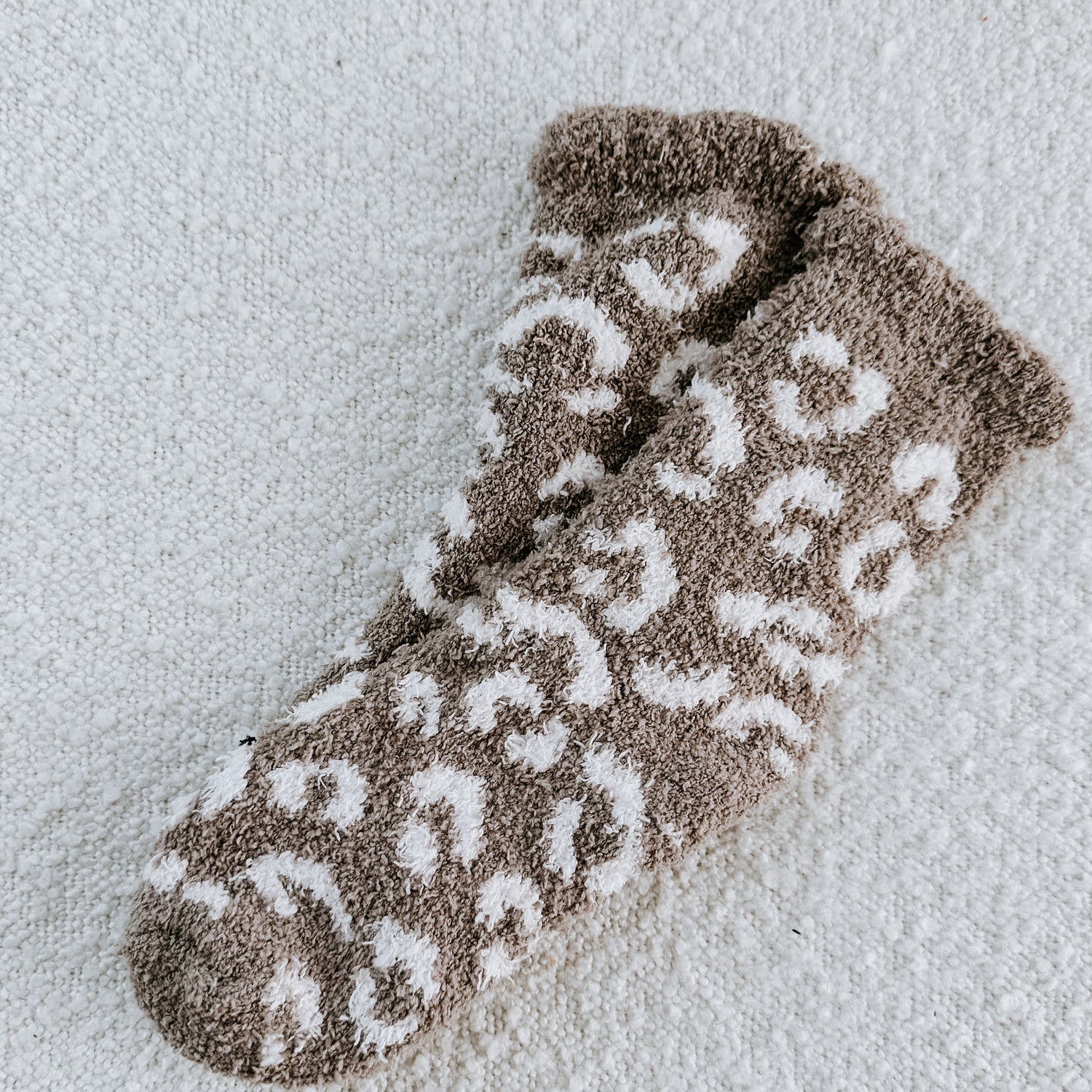 Leopard Luxe Cozy Socks