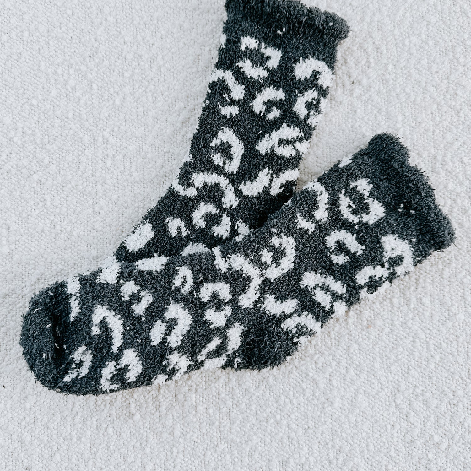 Leopard Luxe Cozy Socks