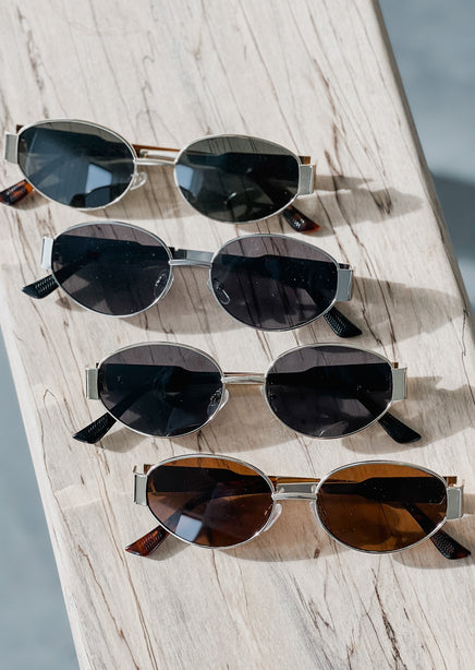 Modern Tinted Round Sunglasses