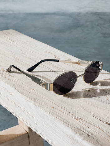 Modern Tinted Round Sunglasses