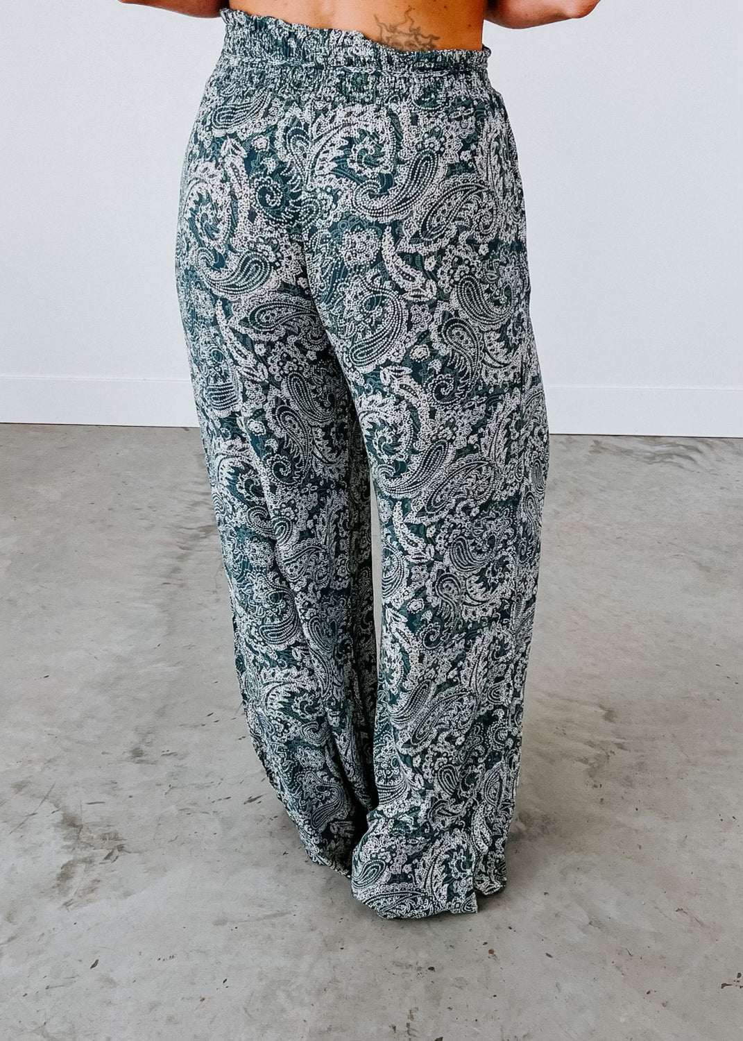 Jo Paisley Print Pants