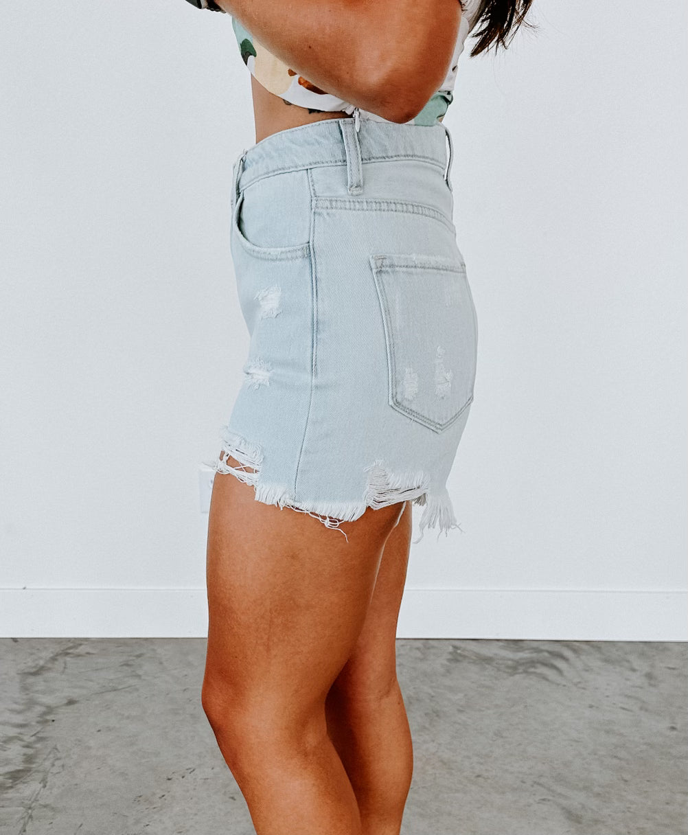 Salah Denim Shorts