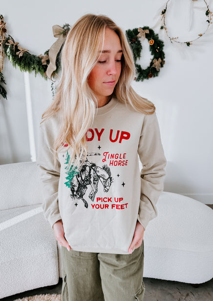 Giddy Up Graphic Sweatshirt