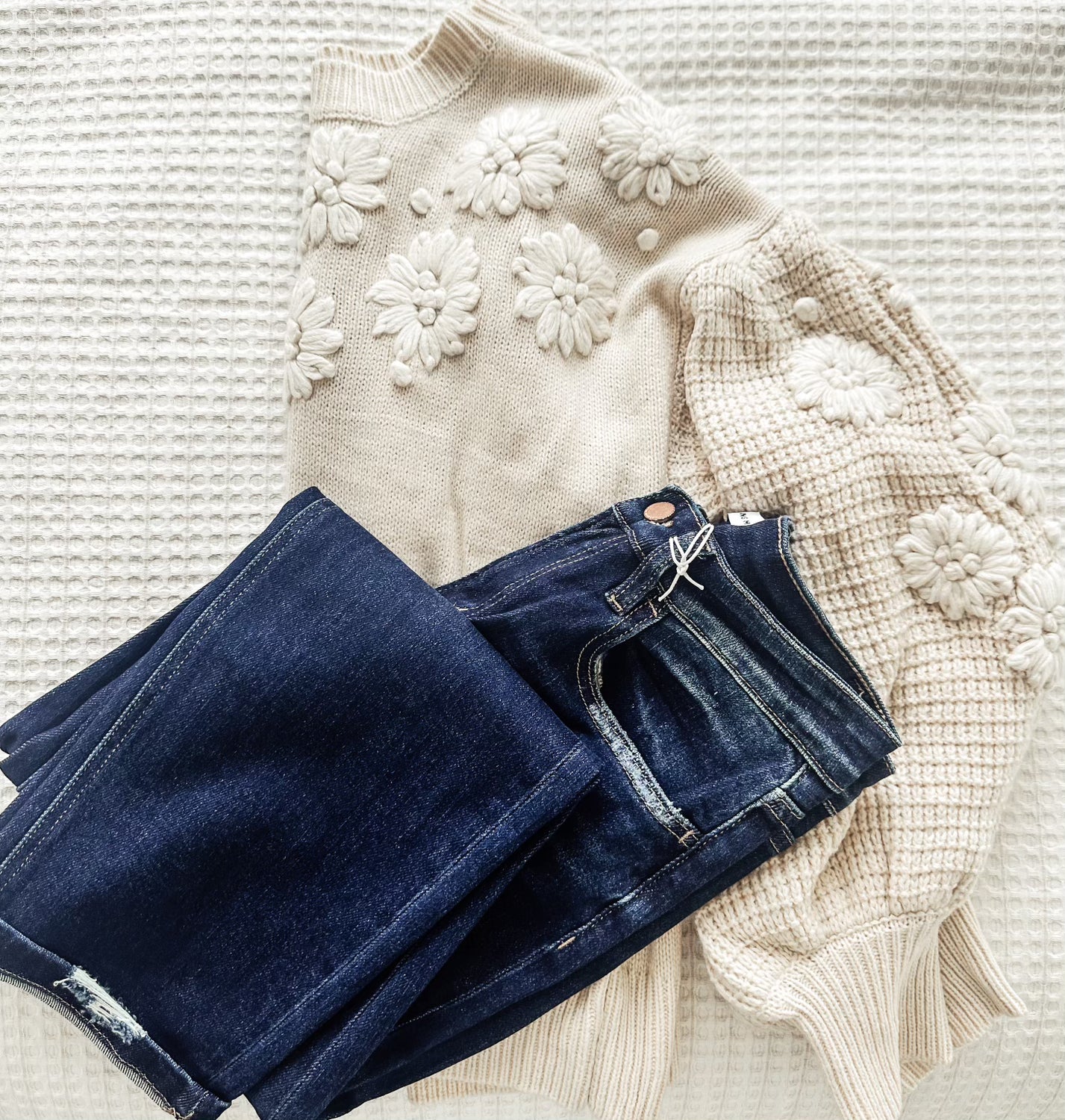 Pandora Floral Embroidered Sweater