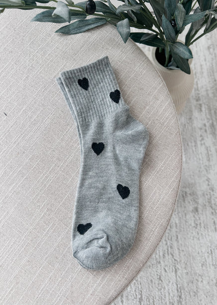 Sweet Heart Crew Socks product view