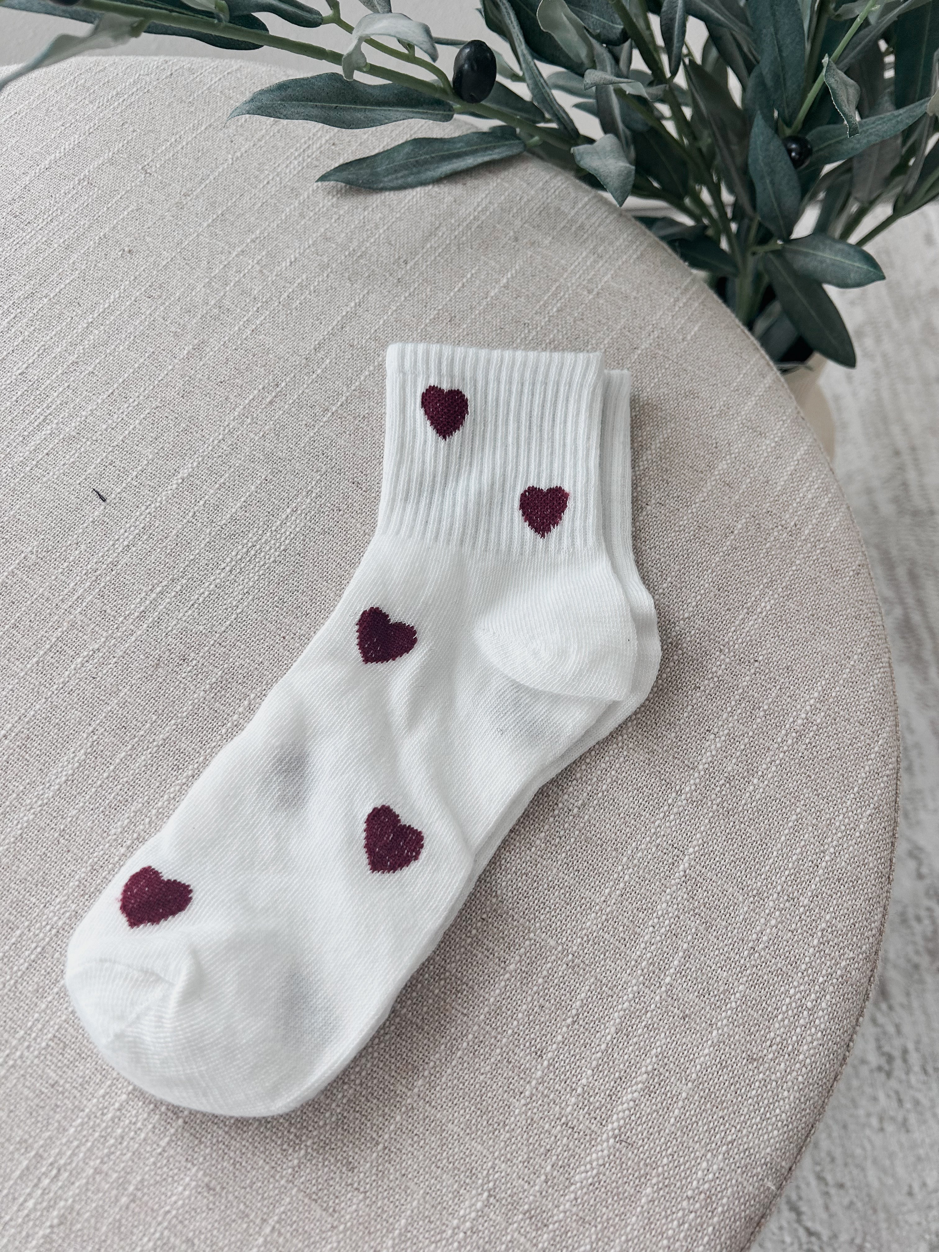 image of Sweet Heart Crew Socks