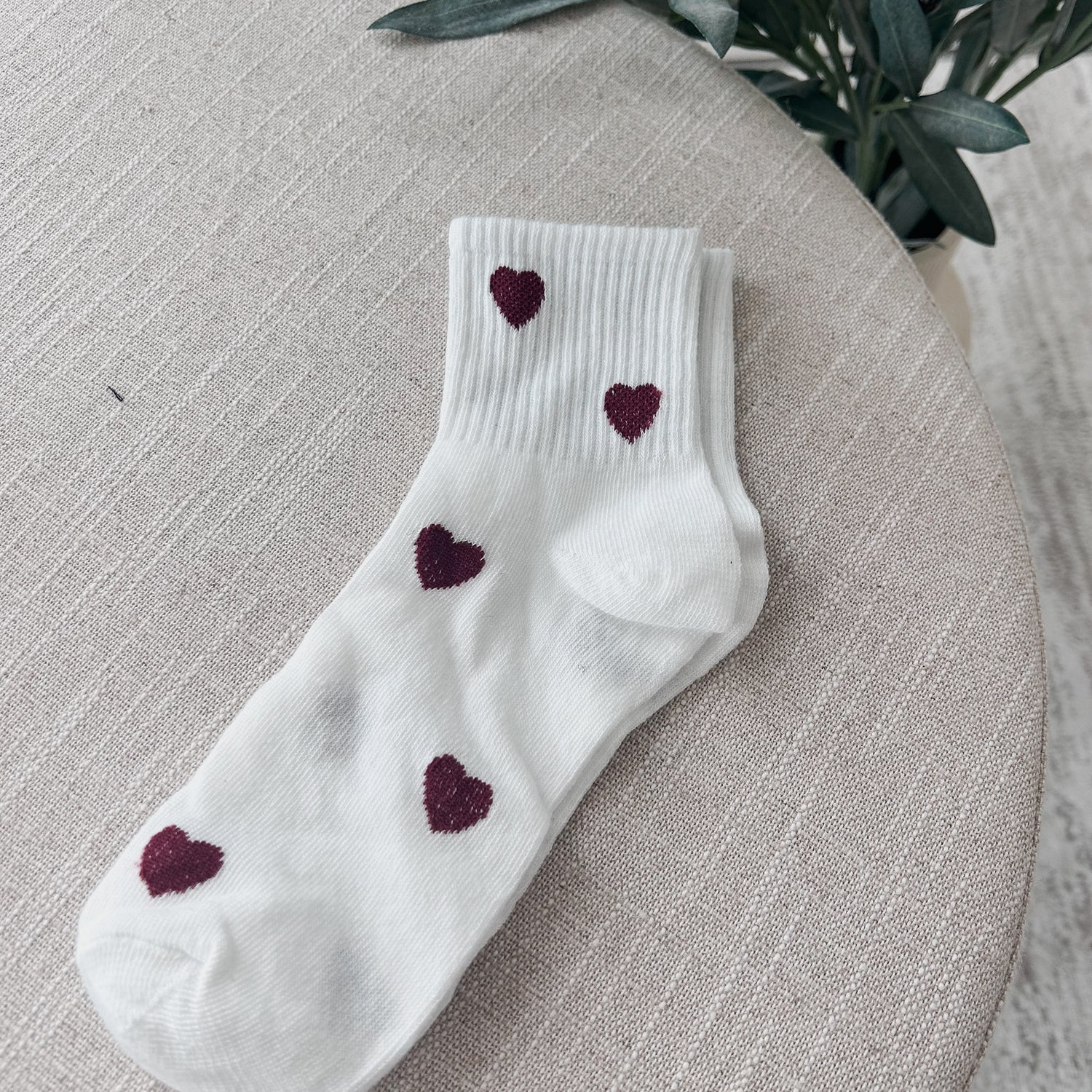 Sweet Heart Crew Socks
