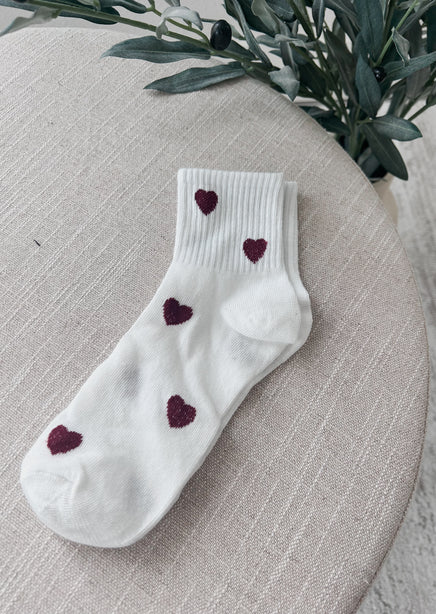 Sweet Heart Crew Socks product view