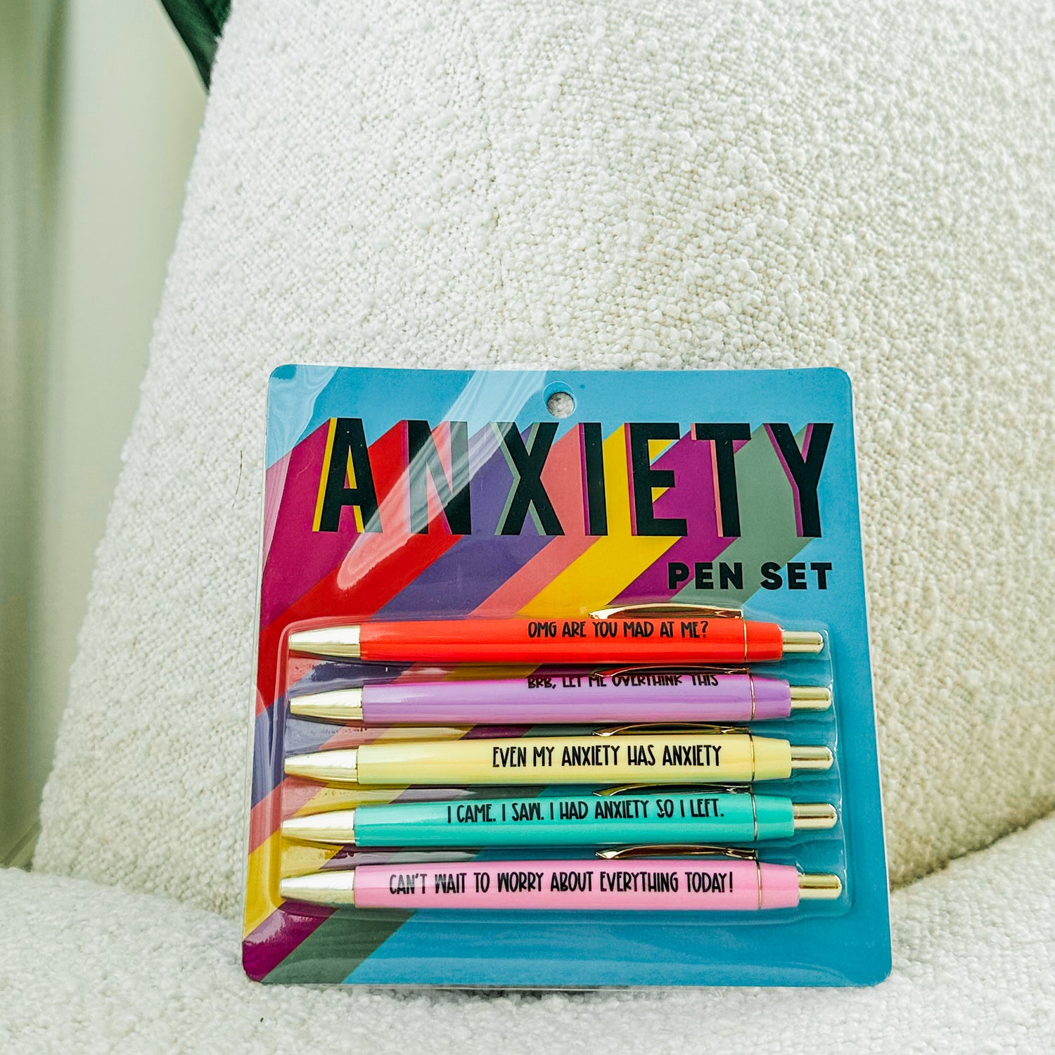 Anxiety Pen Set