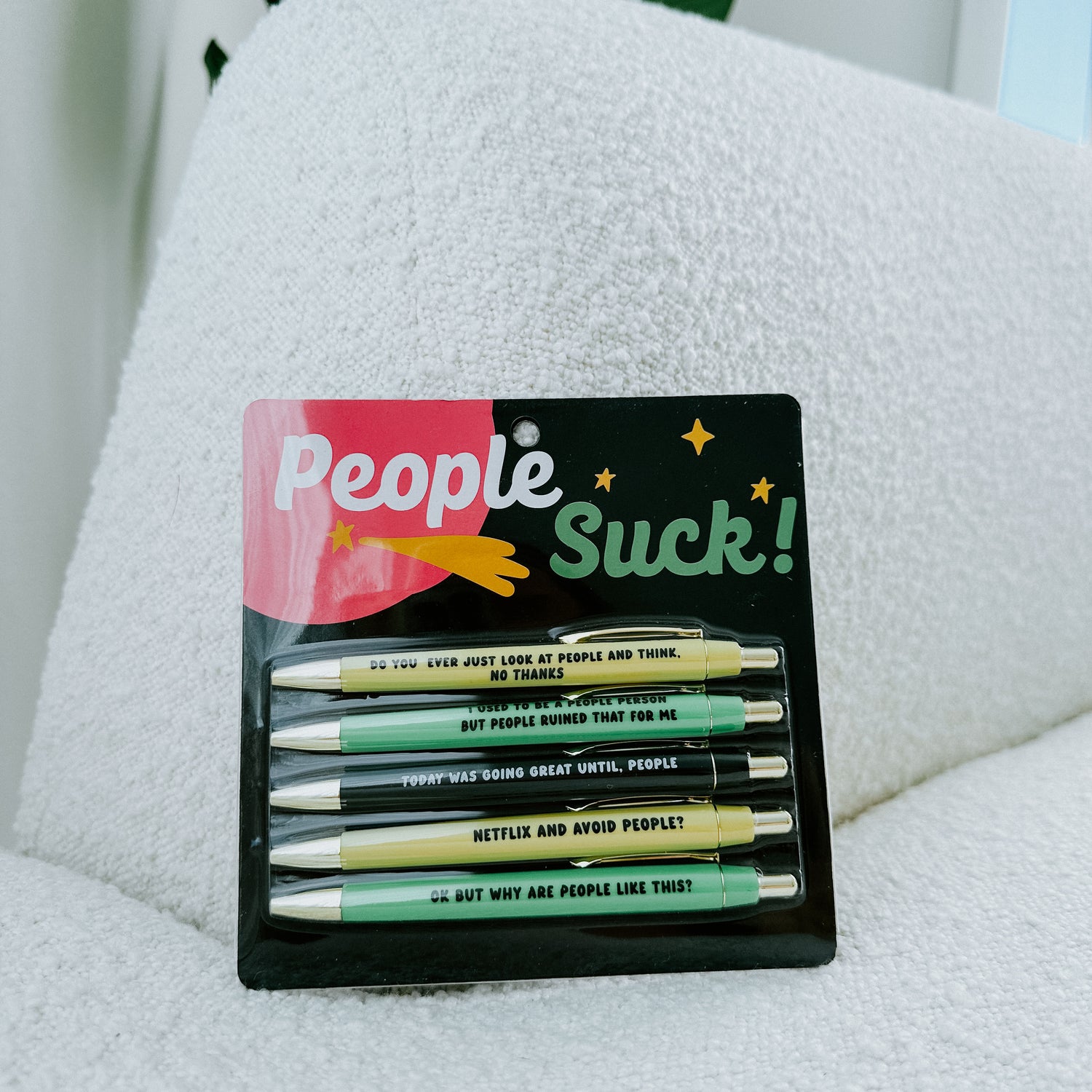 People Suck Pen Sets