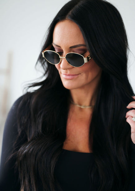 Modern Tinted Round Sunglasses