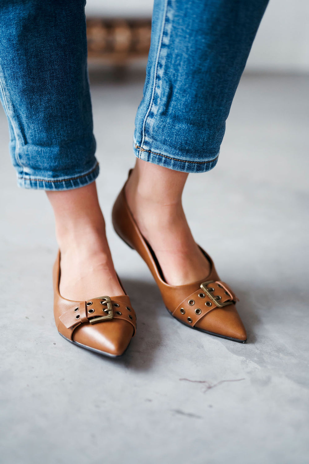 Selina Pointed Toe Flats