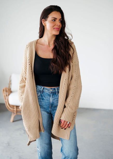 Shaun Oversized Knit Cardigan