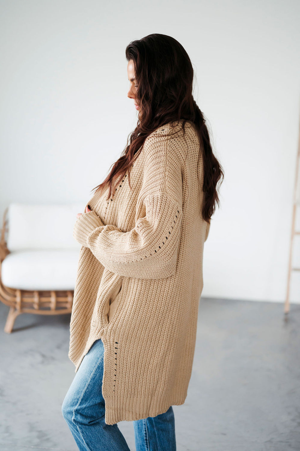 Shaun Oversized Knit Cardigan