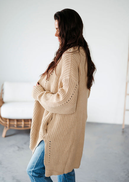 Shaun Oversized Knit Cardigan