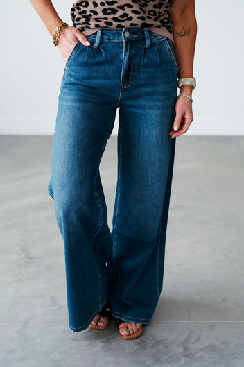 Milo Flying Monkey Pleated Jeans