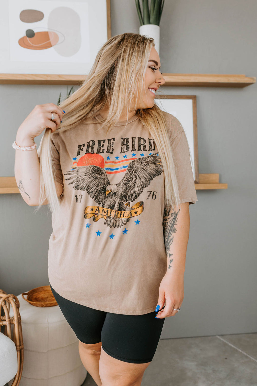 Free Bird America Tee