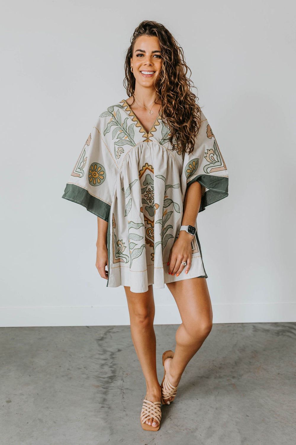 Eden Embroidered Dress