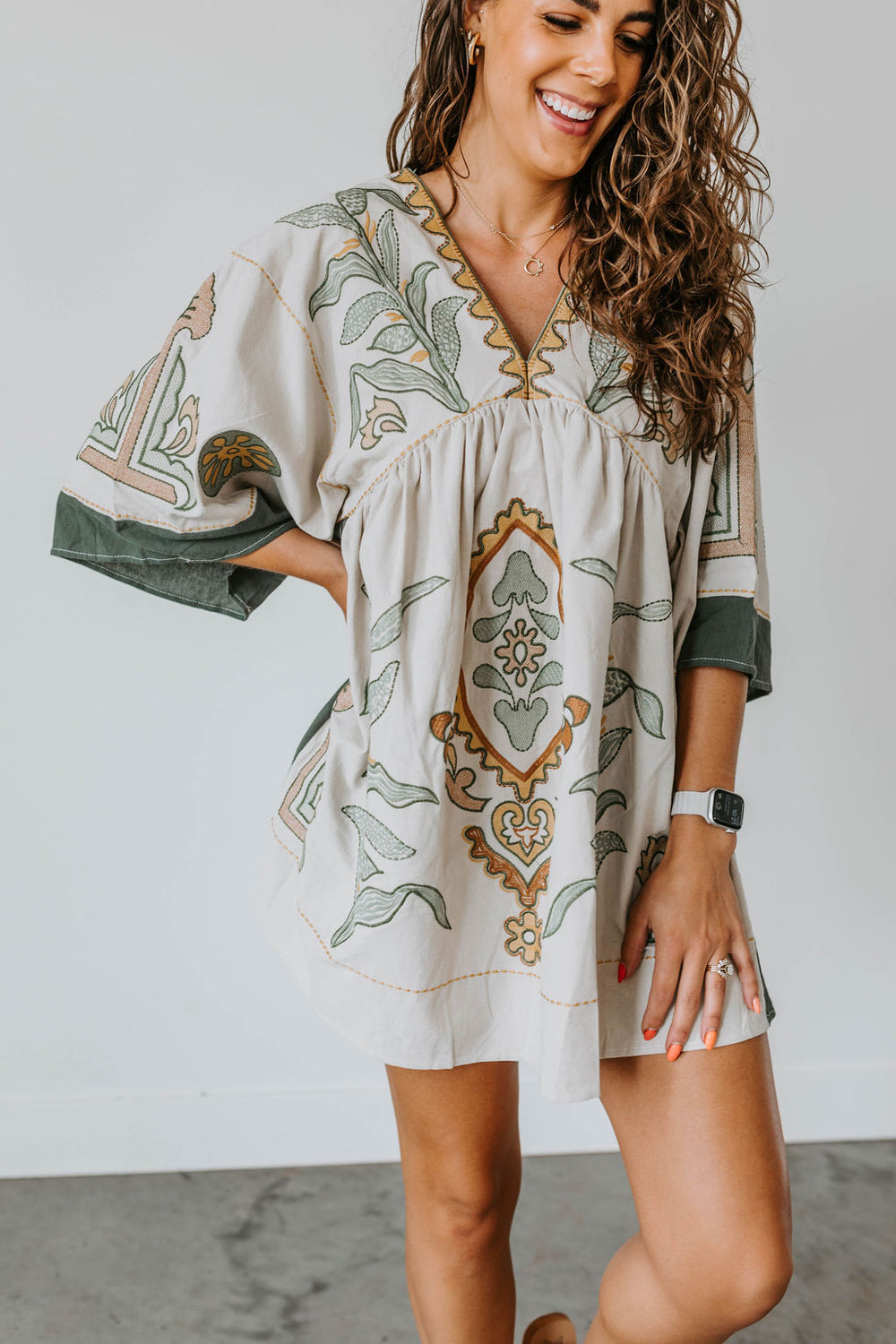 Eden Embroidered Dress