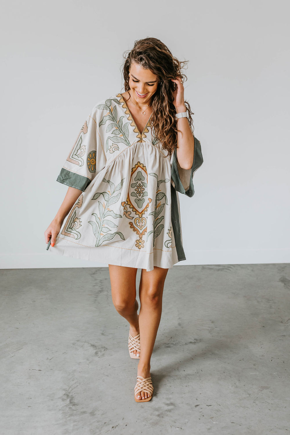 Eden Embroidered Dress