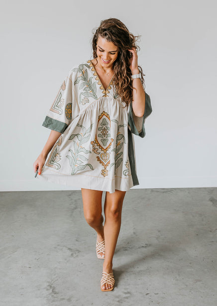 eden embroidered dress Eden
