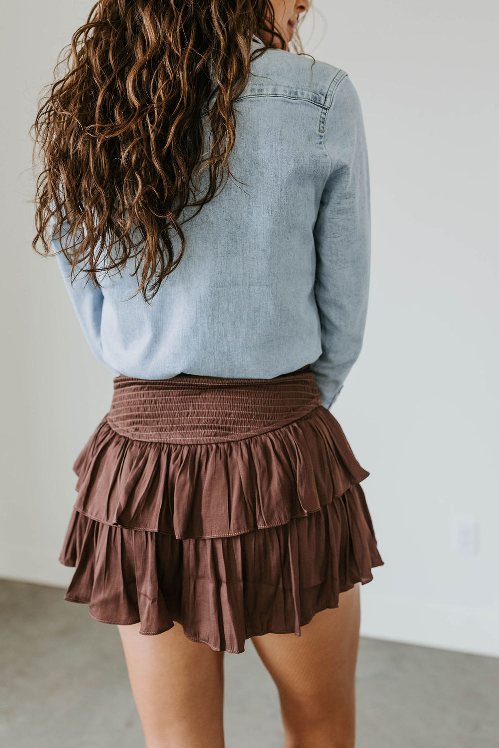 Evy Ruffled Skort