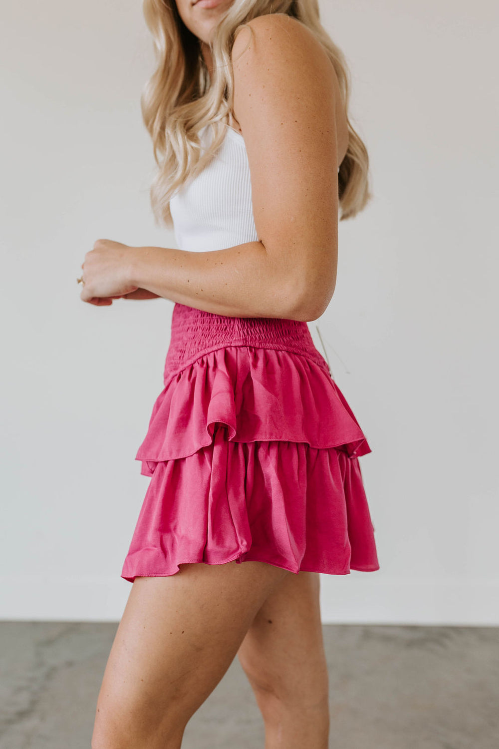 Evy Ruffled Skort