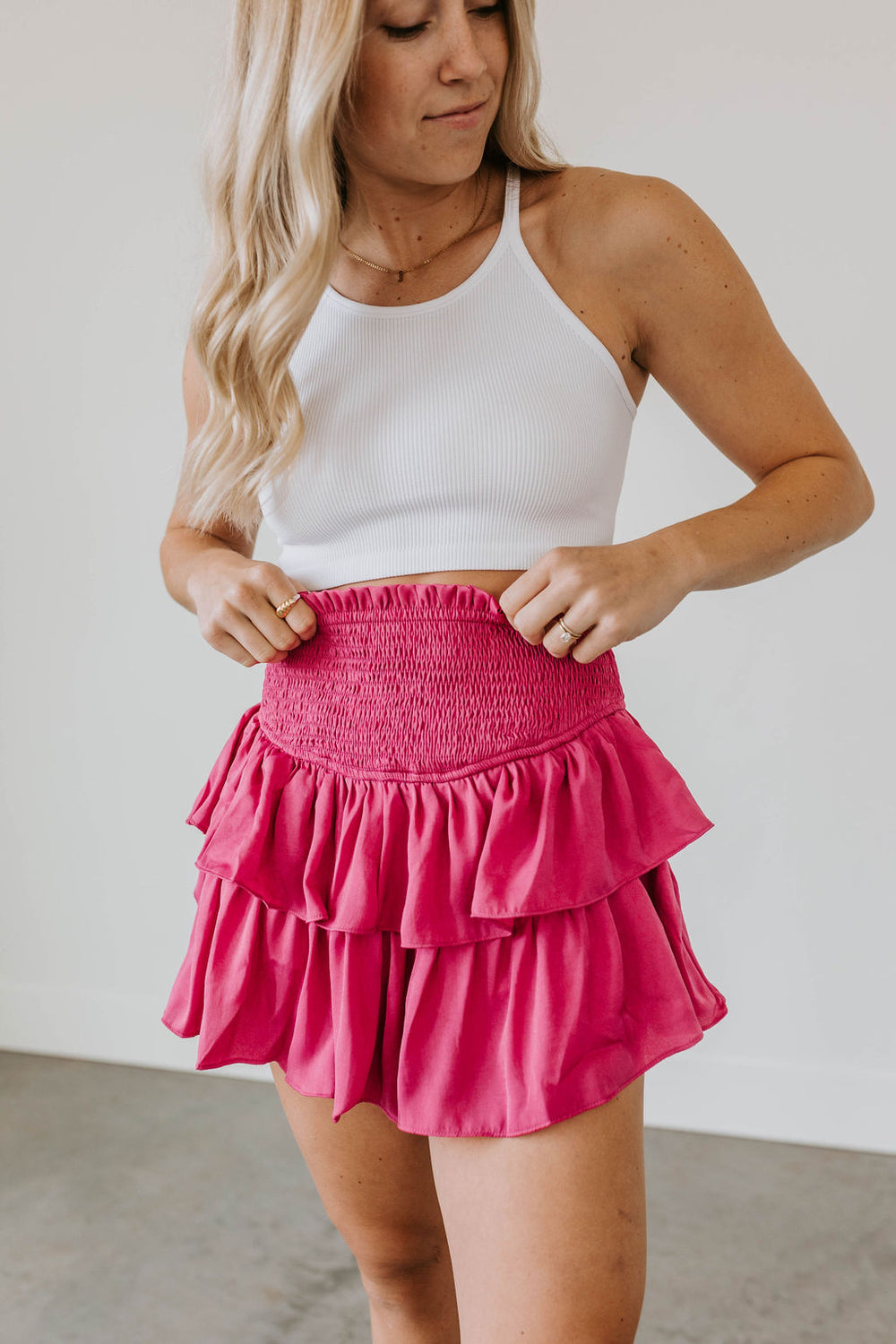 Evy Ruffled Skort