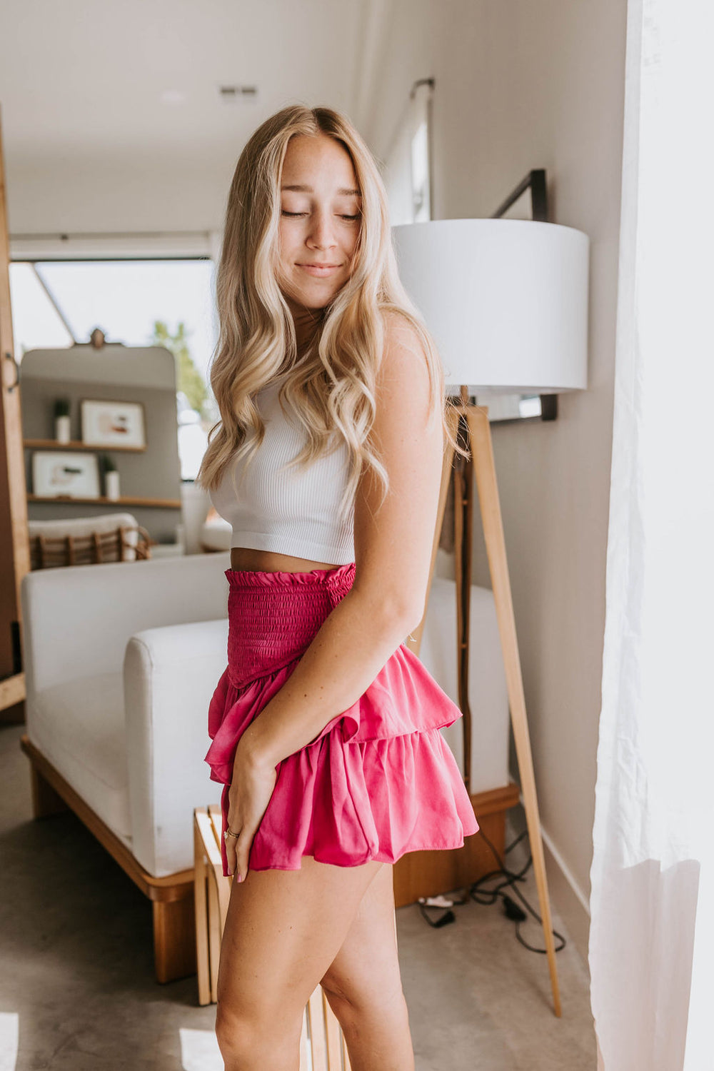 Evy Ruffled Skort