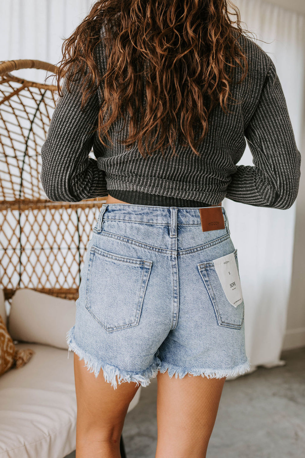 Mayla Distressed Shorts