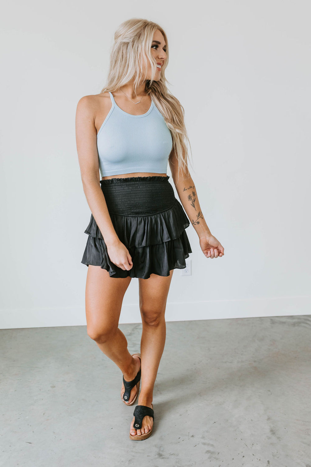 Evy Ruffled Skort