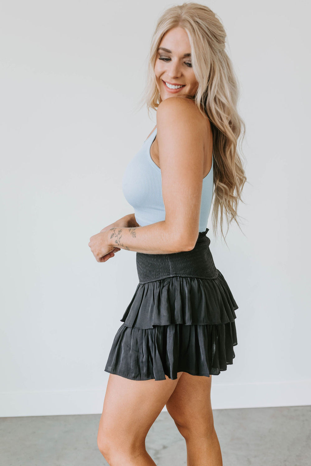 Evy Ruffled Skort