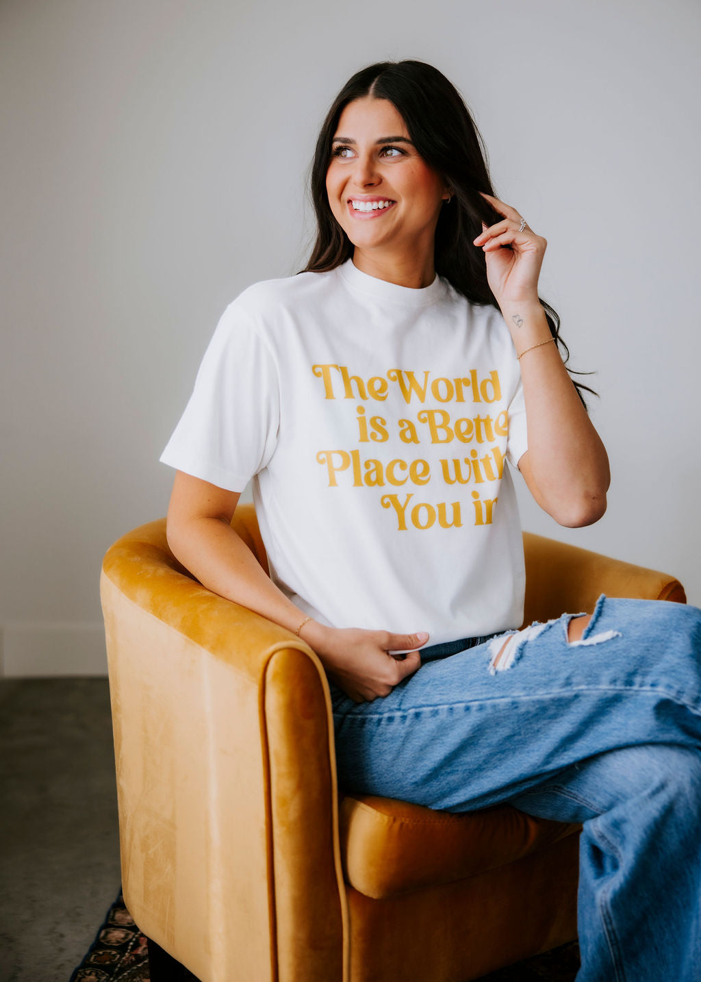 The World Is A Better Place Graphic Tee