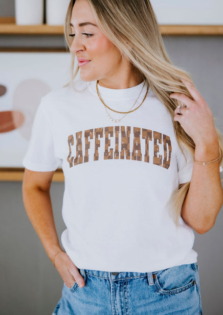 Caffeinated Graphic Tee product view