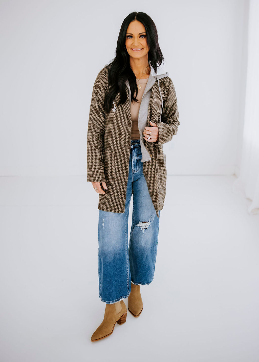 Layne Twofer Hoodie Coat