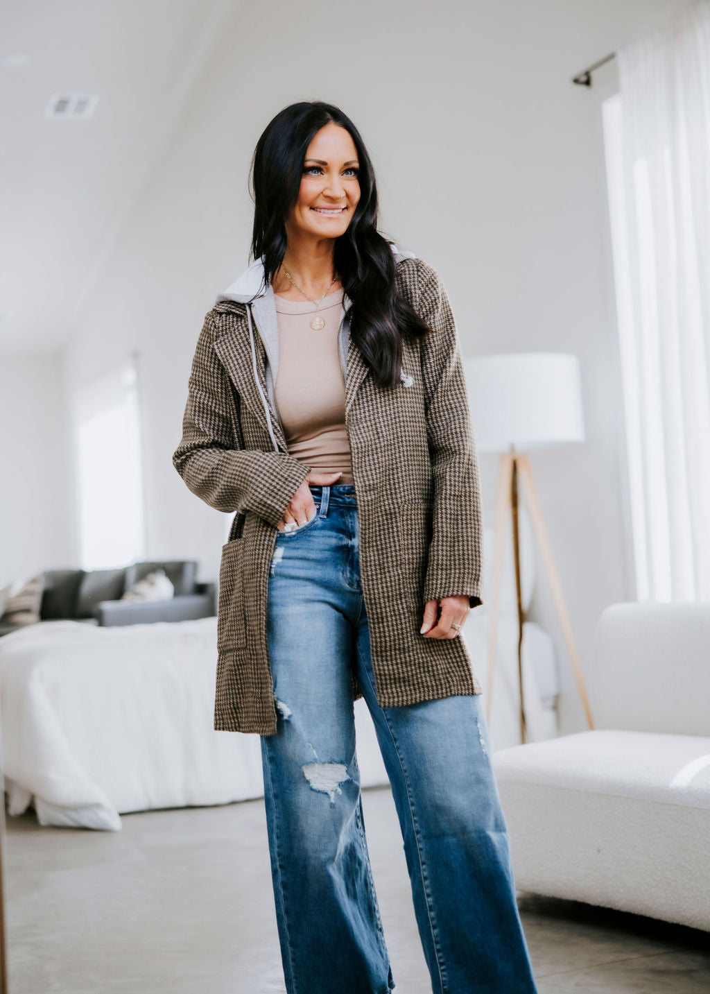 Layne Twofer Hoodie Coat