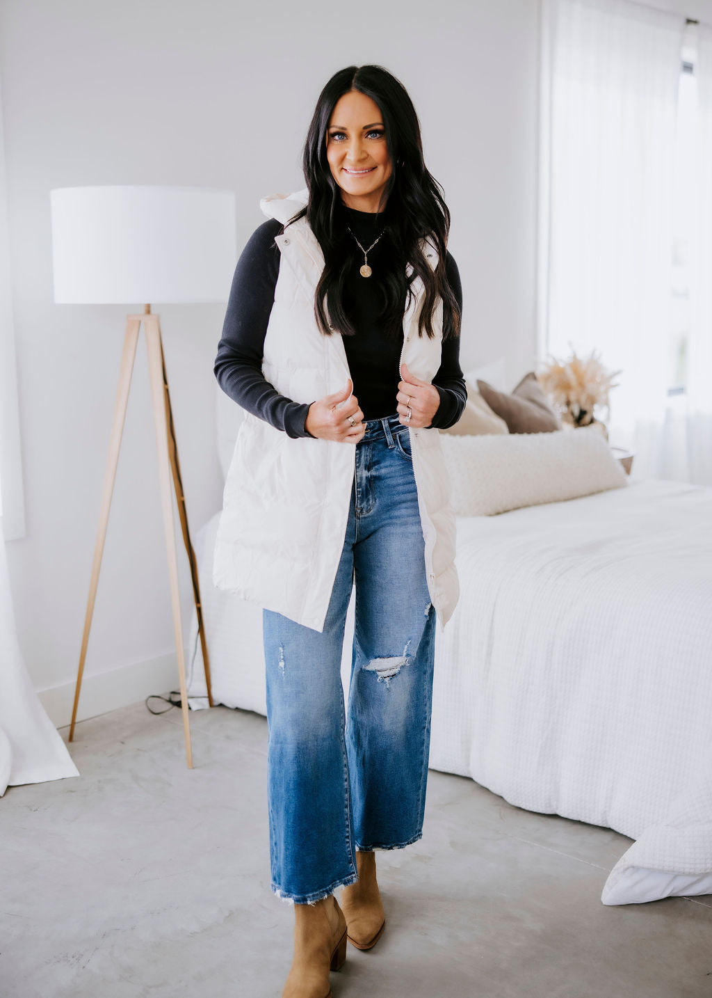 Madison Hooded Puffer Vest