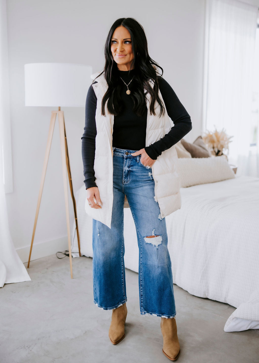 Madison Hooded Puffer Vest