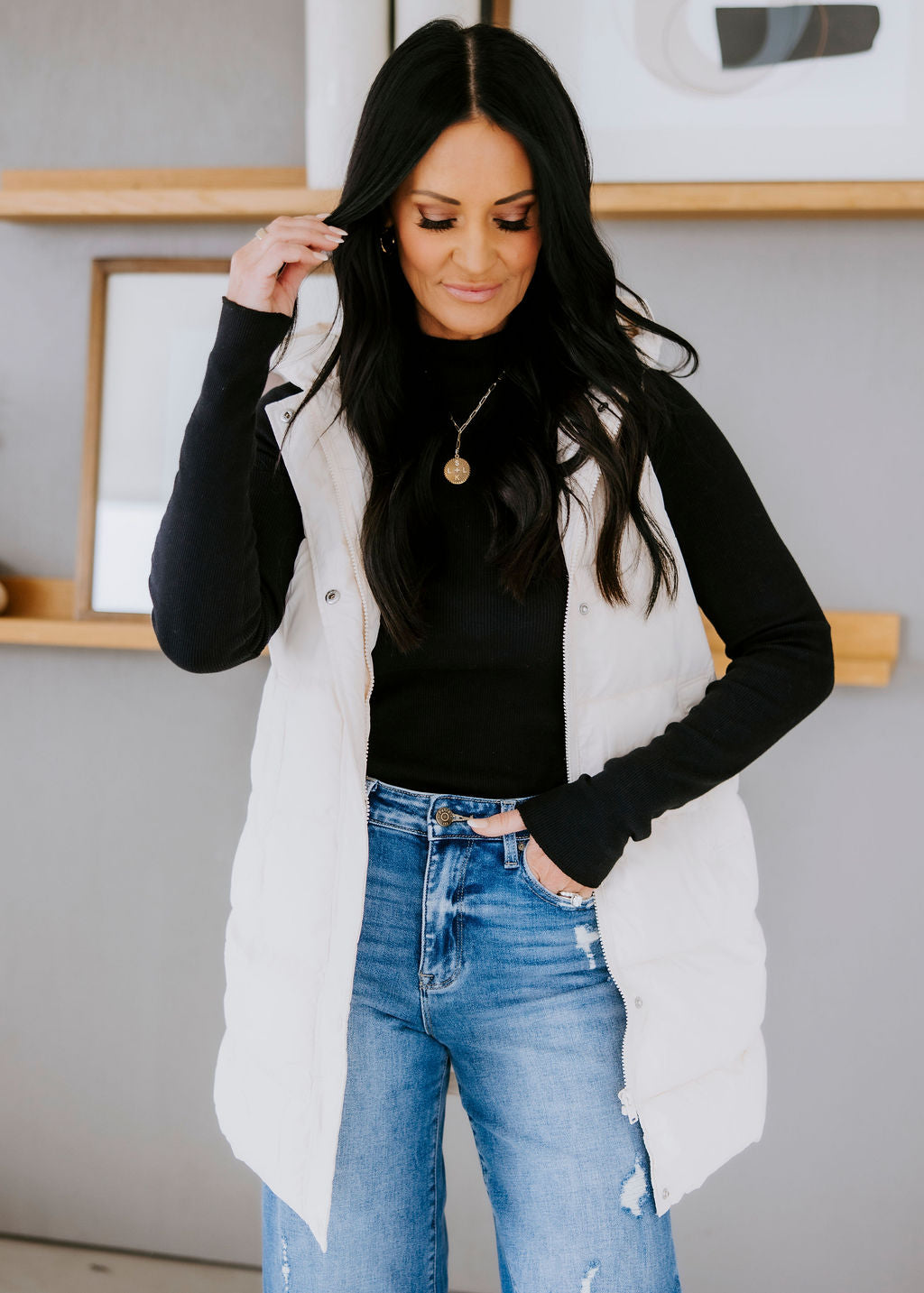 Madison Hooded Puffer Vest