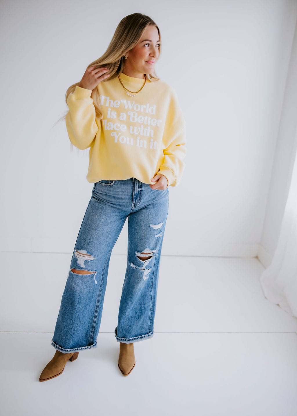 The World Is A Better Place Graphic Crew