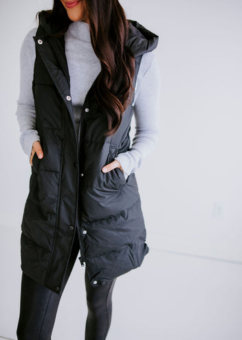Madison Hooded Puffer Vest