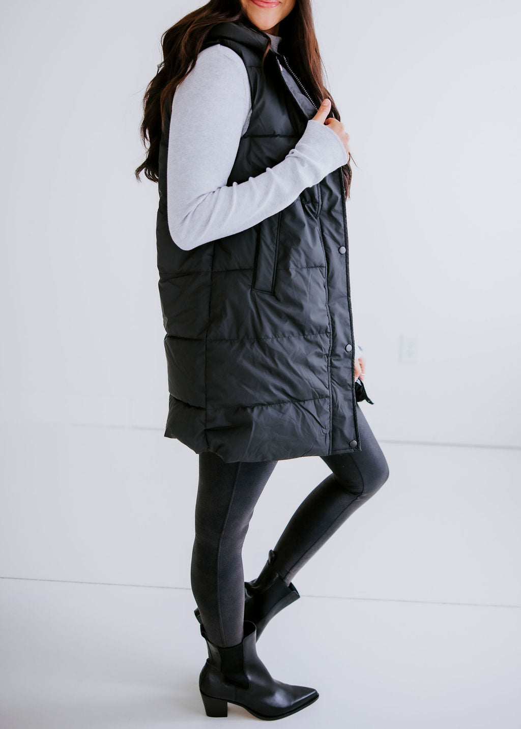 Madison Hooded Puffer Vest
