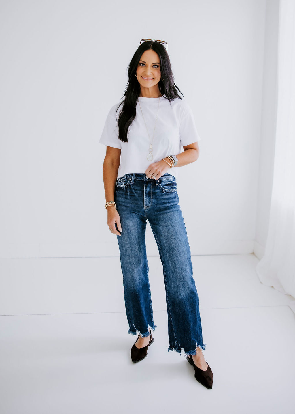 Tova Petra Wide Leg Jeans