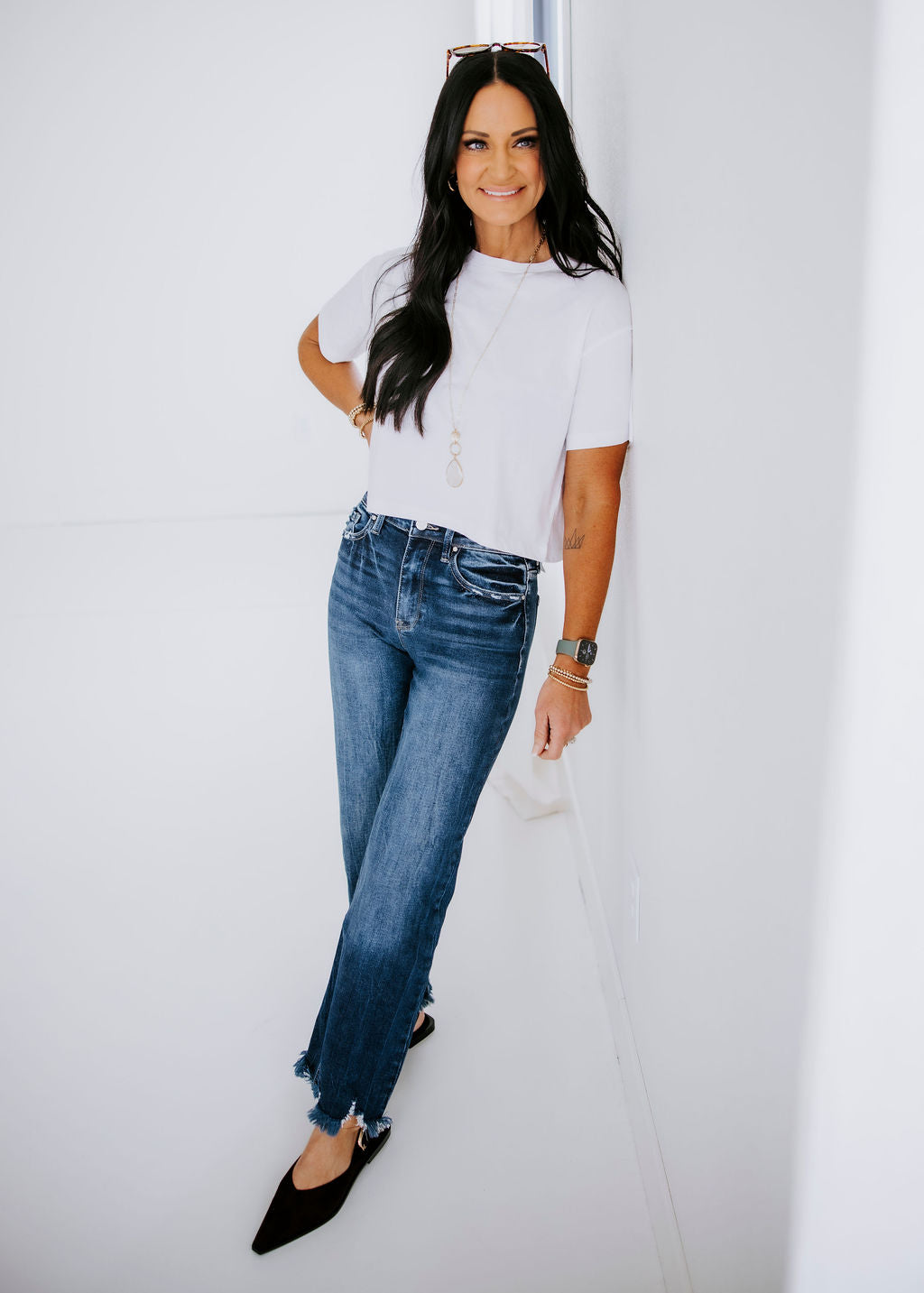 Tova Petra Wide Leg Jeans
