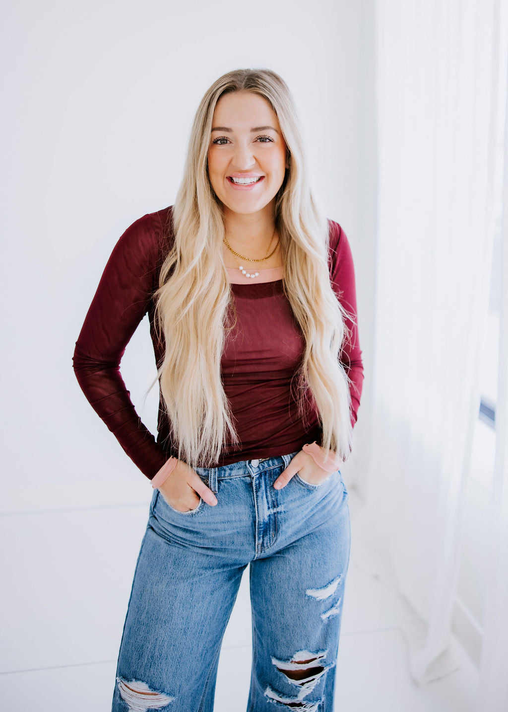 Bria Double Layer Mesh Top