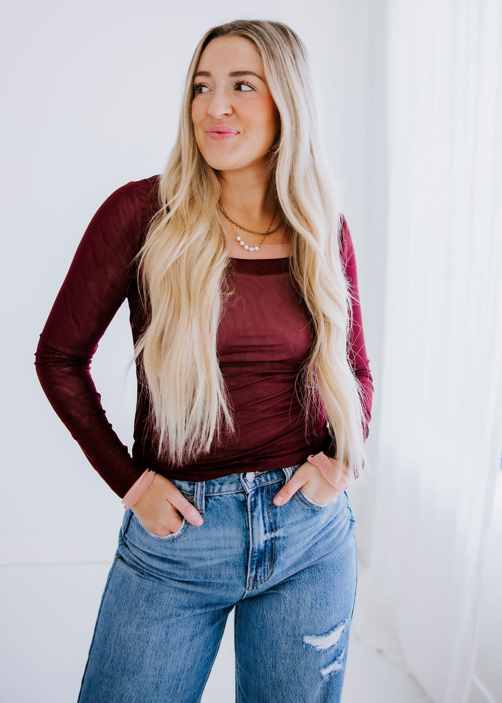 Bria Double Layer Mesh Top