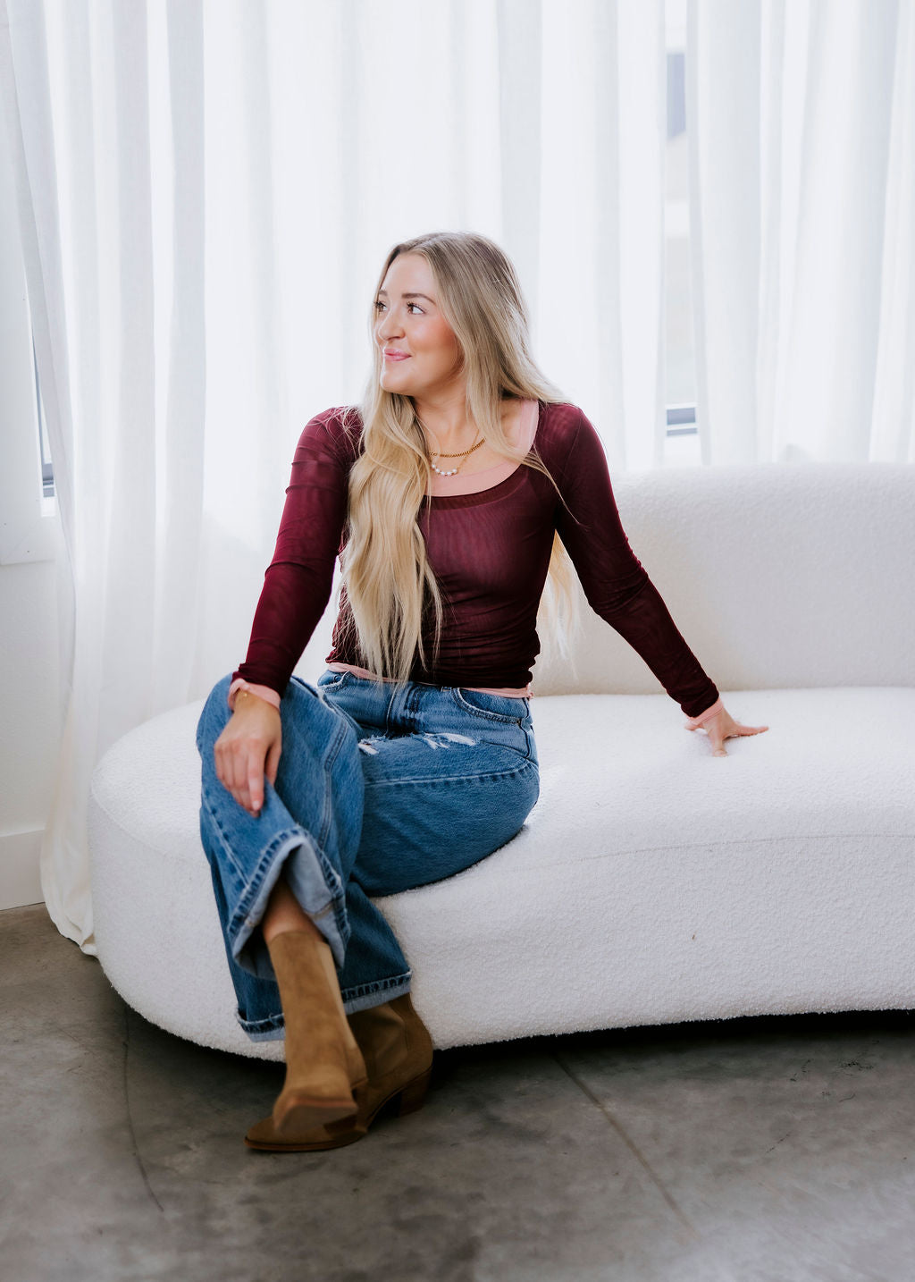 Bria Double Layer Mesh Top